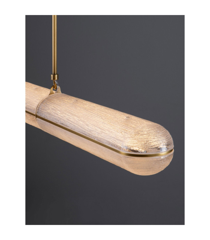 Gloree Bar Pendant Ceiling Light Antique Brass Triac Dimmable LED 23W 1380lm 3000K-8