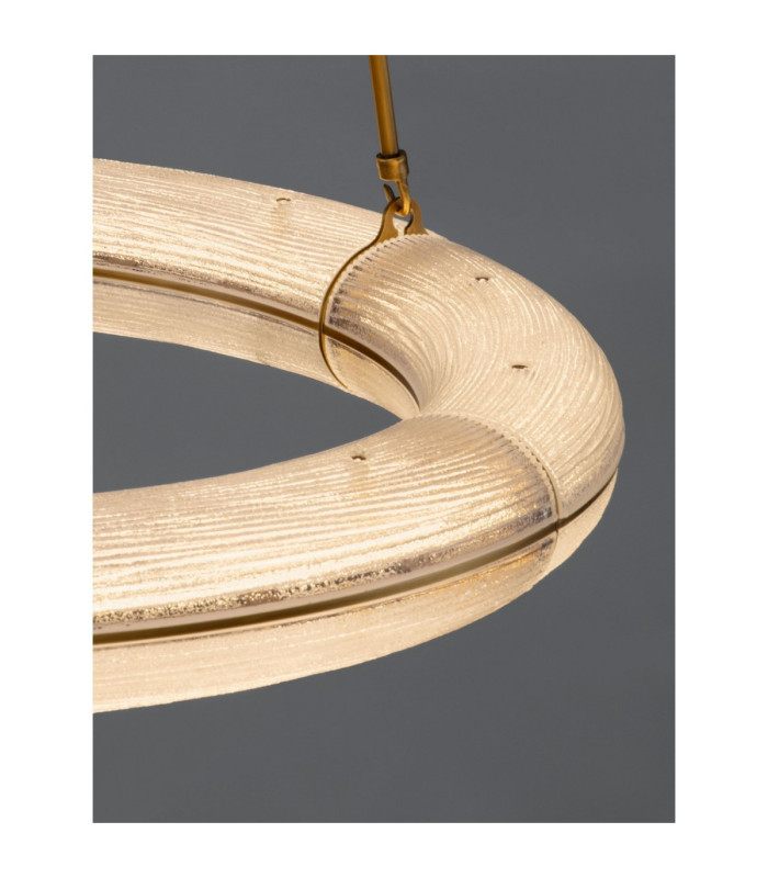 Gloree Integrated LED Pendant Ceiling Light Antique Brass Triac Dimmable LED 31W 1860lm 3000K-6
