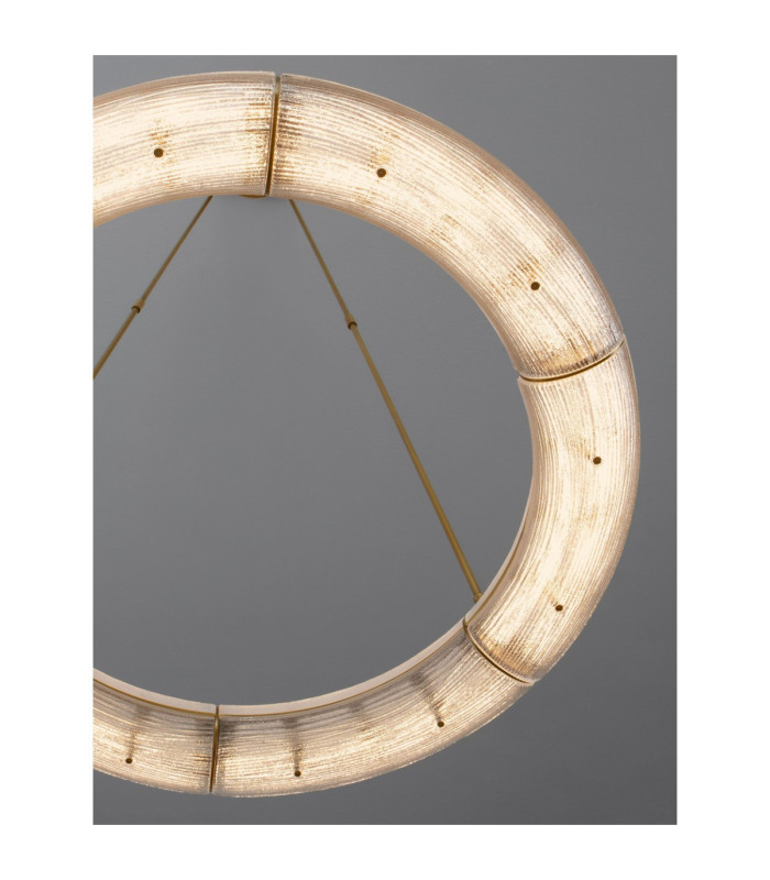 Gloree Integrated LED Pendant Ceiling Light Antique Brass Triac Dimmable LED 31W 1860lm 3000K-7