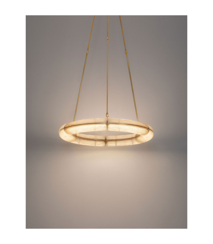 Gloree Integrated LED Pendant Ceiling Light Antique Brass Triac Dimmable LED 31W 1860lm 3000K-8