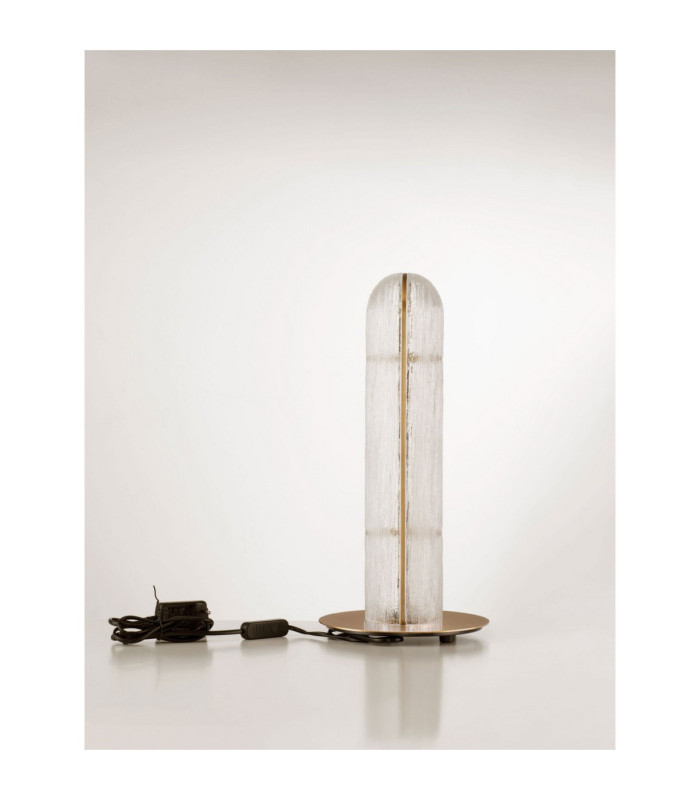 Gloree Integrated LED Table Lamp Antique Brass LED 9W 540lm 3000K-4