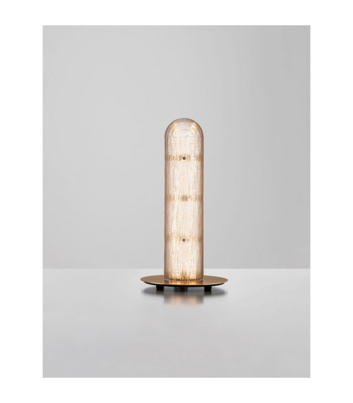 Gloree Integrated LED Table Lamp Antique Brass LED 9W 540lm 3000K-7