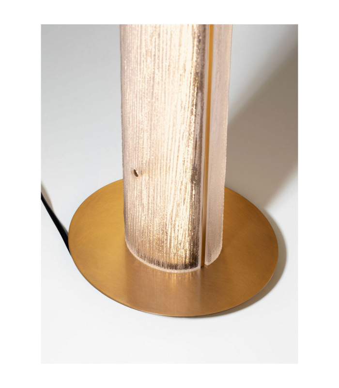 Gloree Integrated LED Table Lamp Antique Brass LED 9W 540lm 3000K-11