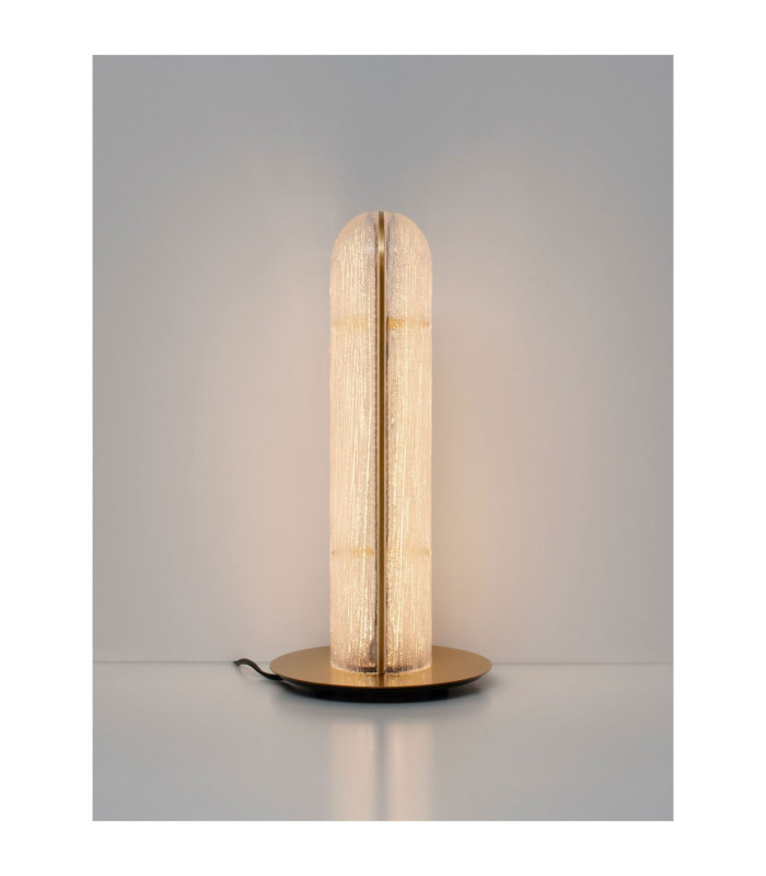 Gloree Integrated LED Table Lamp Antique Brass LED 9W 540lm 3000K-12