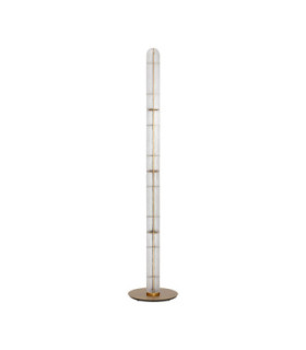 Gloree LED Integrated Floor Lamp Antique Brass LED 33W 1980lm 3000K-1
