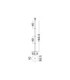 Gloree LED Integrated Floor Lamp Antique Brass LED 33W 1980lm 3000K-8