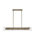 Velar Bar Pendant Ceiling Light Antique Brass Triac Dimmable LED 56W 1161lm 3000K-1
