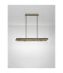 Velar Bar Pendant Ceiling Light Antique Brass Triac Dimmable LED 56W 1161lm 3000K-3