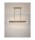 Velar Bar Pendant Ceiling Light Antique Brass Triac Dimmable LED 56W 1161lm 3000K-4