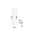 Velar Integrated LED Wall Lamp Antique Brass Triac Dimmable LED 24W 355lm 3000K-7