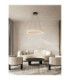 Valley Integrated LED Pendant Ceiling Light Natural Marble Black Triac Dimmable LED 30W 1950lm 3000K-2