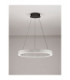 Valley Integrated LED Pendant Ceiling Light Natural Marble Black Triac Dimmable LED 30W 1950lm 3000K-3