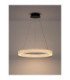 Valley Integrated LED Pendant Ceiling Light Natural Marble Black Triac Dimmable LED 30W 1950lm 3000K-4