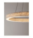 Valley Integrated LED Pendant Ceiling Light Natural Marble Black Triac Dimmable LED 30W 1950lm 3000K-6