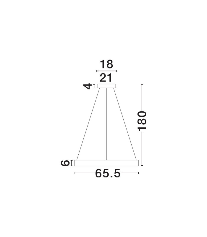 Valley Integrated LED Pendant Ceiling Light Natural Marble Black Triac Dimmable LED 30W 1950lm 3000K-7