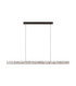 Valley Bar Pendant Ceiling Light Natural Marble Black Triac Dimmable LED 33W 1980lm 3000K-1