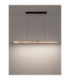 Valley Bar Pendant Ceiling Light Natural Marble Black Triac Dimmable LED 33W 1980lm 3000K-4