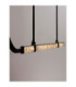 Valley Bar Pendant Ceiling Light Natural Marble Black Triac Dimmable LED 25W 1500lm 3000K-5