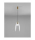 Shelina Pendant Ceiling Light Antique Brass LED 6W 390lm 3000K-6