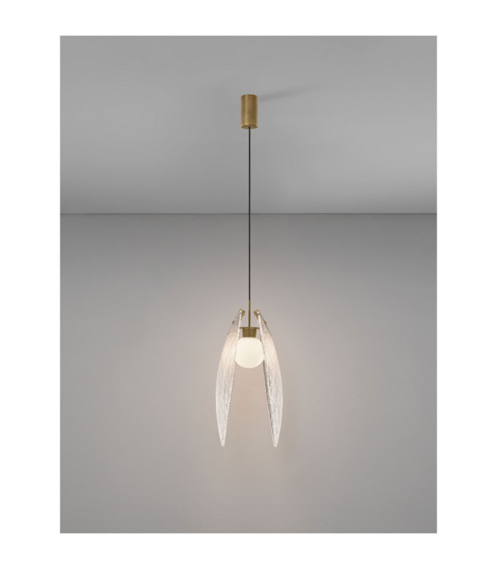 Shelina Pendant Ceiling Light Antique Brass LED 6W 390lm 3000K-7