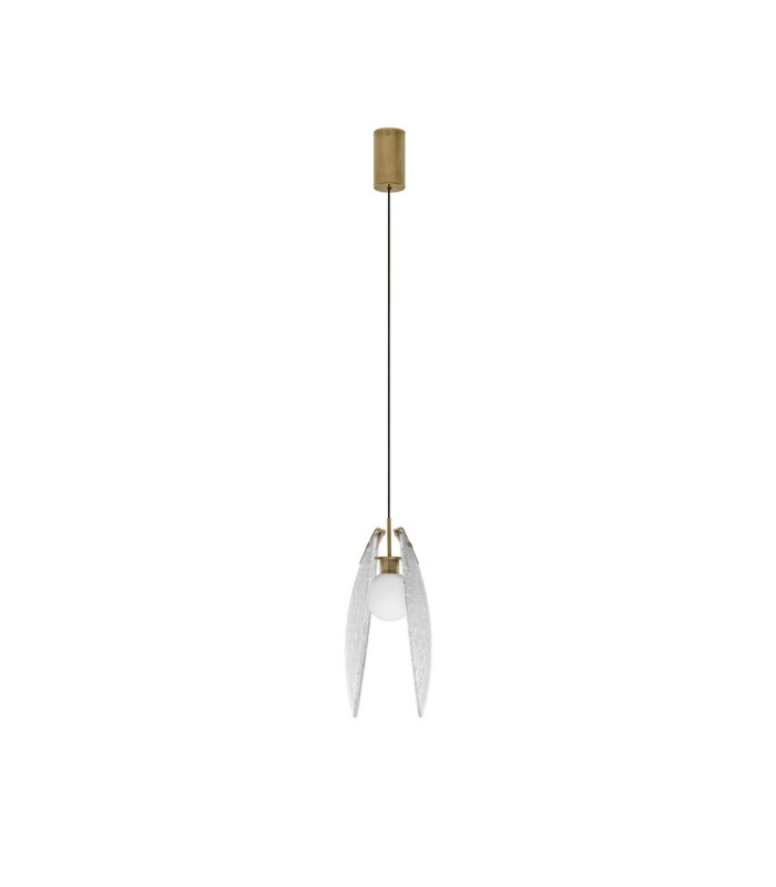 Shelina Pendant Ceiling Light Antique Brass LED 4W 260lm 3000K-3