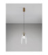 Shelina Pendant Ceiling Light Antique Brass LED 4W 260lm 3000K-6
