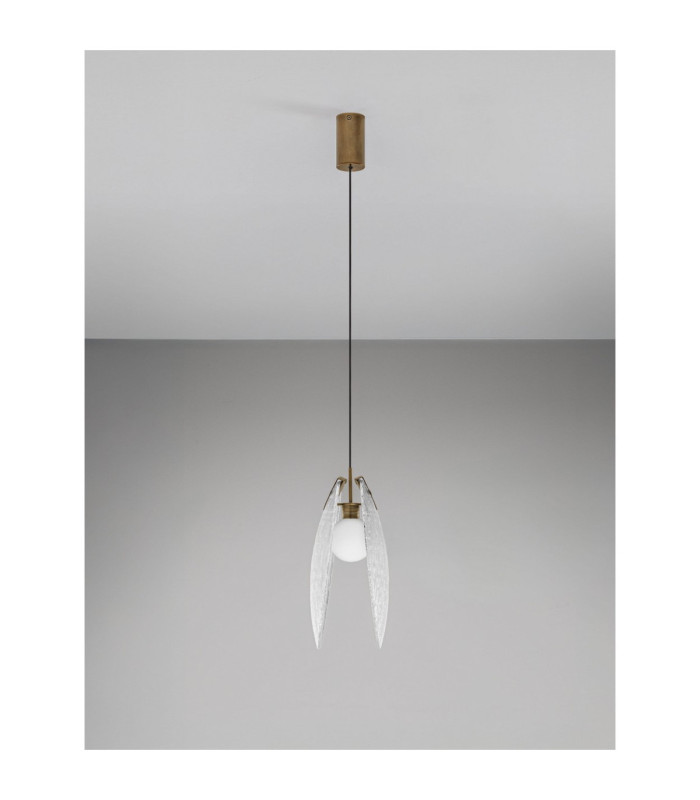 Shelina Pendant Ceiling Light Antique Brass LED 4W 260lm 3000K-6