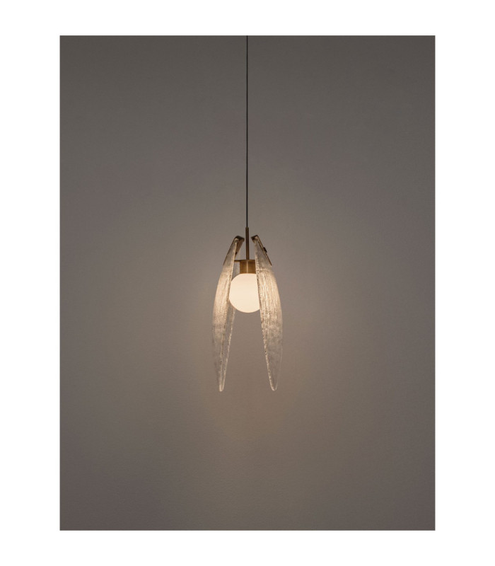 Shelina Pendant Ceiling Light Antique Brass LED 4W 260lm 3000K-9
