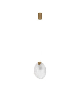 Shelina Pendant Ceiling Light Antique Brass LED 2W 130lm 3000K-1