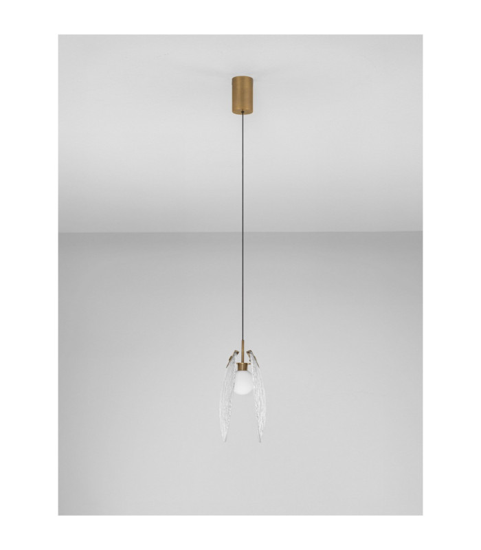 Shelina Pendant Ceiling Light Antique Brass LED 2W 130lm 3000K-6