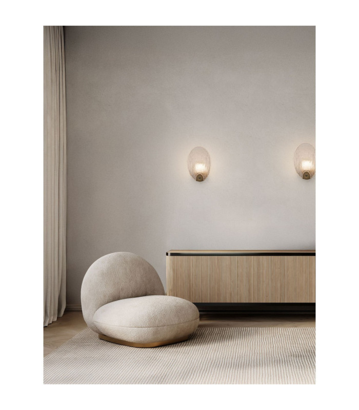 Shelina Wall Lamp Antique Brass LED 2W 130lm 3000K-2