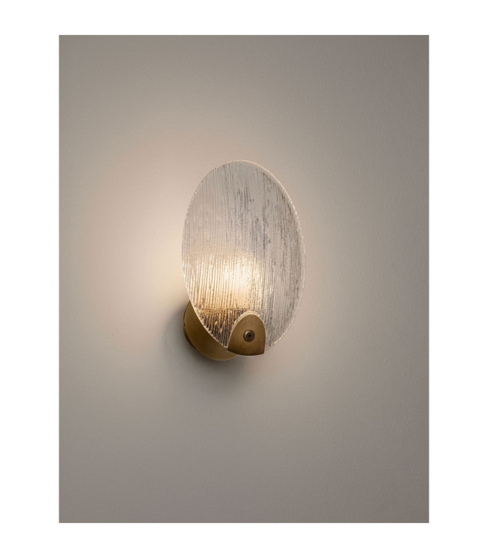 Shelina Wall Lamp Antique Brass LED 2W 130lm 3000K-5