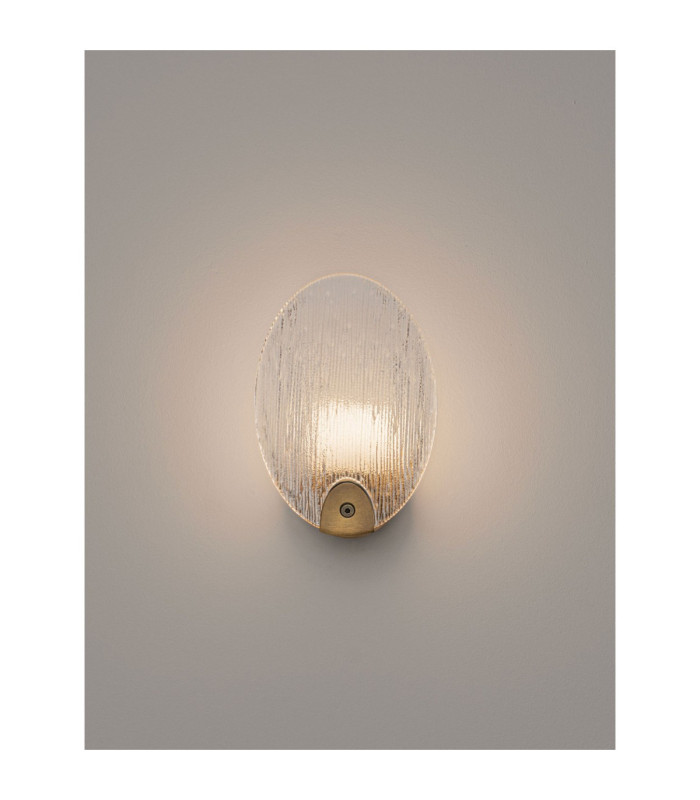 Shelina Wall Lamp Antique Brass LED 2W 130lm 3000K-7
