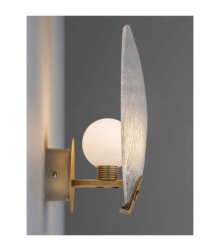 Shelina Wall Lamp Antique Brass LED 2W 130lm 3000K-9
