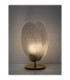 Shelina Glass Table Lamp Antique Brass LED 6W 390lm 3000K-5