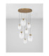 Shelina Cluster Pendant Ceiling Light Antique Brass Triac Dimmable LED 22W 1430lm 3000K-3