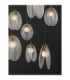 Shelina Cluster Pendant Ceiling Light Antique Brass Triac Dimmable LED 22W 1430lm 3000K-5