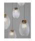 Shelina Cluster Pendant Ceiling Light Antique Brass Triac Dimmable LED 22W 1430lm 3000K-6