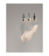 Seriq Bar Cluster Pendant Ceiling Light Matt Black Chrome Triac Dimmable LED 23W 668lm 3000K-5