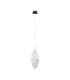 Seriq Pendant Ceiling Light Matt Black Chrome Triac Dimmable LED 3W 85lm 3000K-1