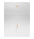 Bellina Pendant Ceiling Light Gold LED 3W 44lm 3000K-3
