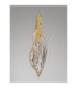 Bellina Pendant Ceiling Light Gold LED 3W 44lm 3000K-5