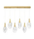 Bellina Bar Pendant Ceiling Light Gold Triac Dimmable LED 24W 812lm 3000K-1