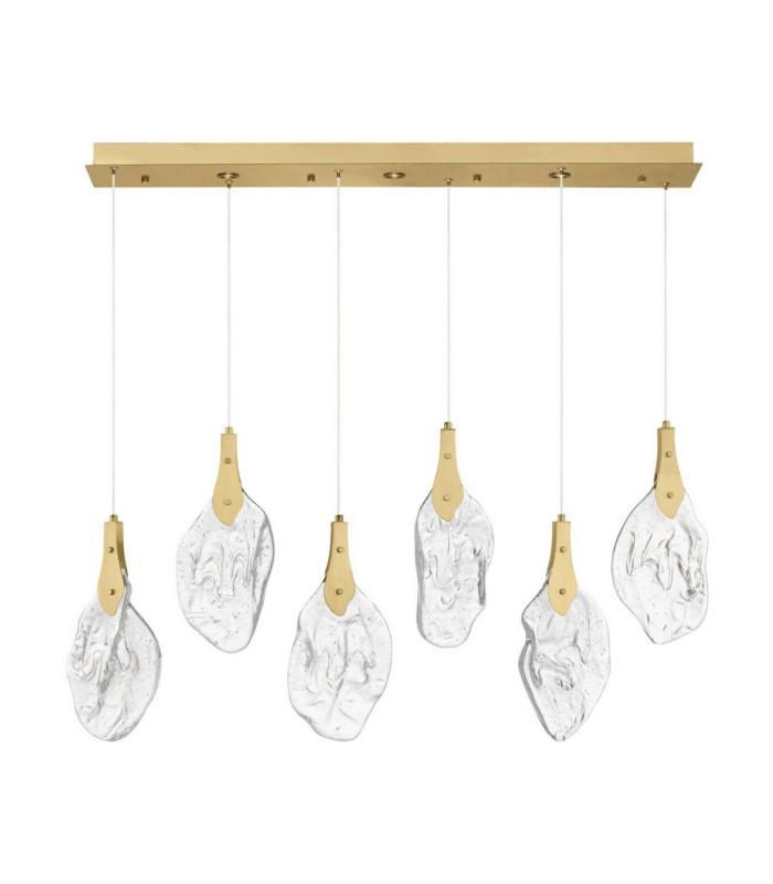 Bellina Bar Pendant Ceiling Light Gold Triac Dimmable LED 24W 812lm 3000K-1