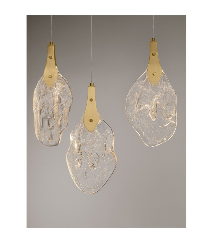 Bellina Bar Pendant Ceiling Light Gold Triac Dimmable LED 24W 812lm 3000K-7