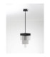Revia Pendant Ceiling Light Matt Black Triac Dimmable LED 8W 351lm 3000K-3