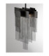Revia Pendant Ceiling Light Matt Black Triac Dimmable LED 8W 351lm 3000K-5