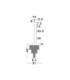 Revia Pendant Ceiling Light Matt Black Triac Dimmable LED 8W 351lm 3000K-8
