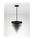 Revia Pendant Ceiling Light Matt Black Triac Dimmable LED 28W 1092lm 3000K-3