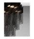 Revia Pendant Ceiling Light Matt Black Triac Dimmable LED 28W 1092lm 3000K-7